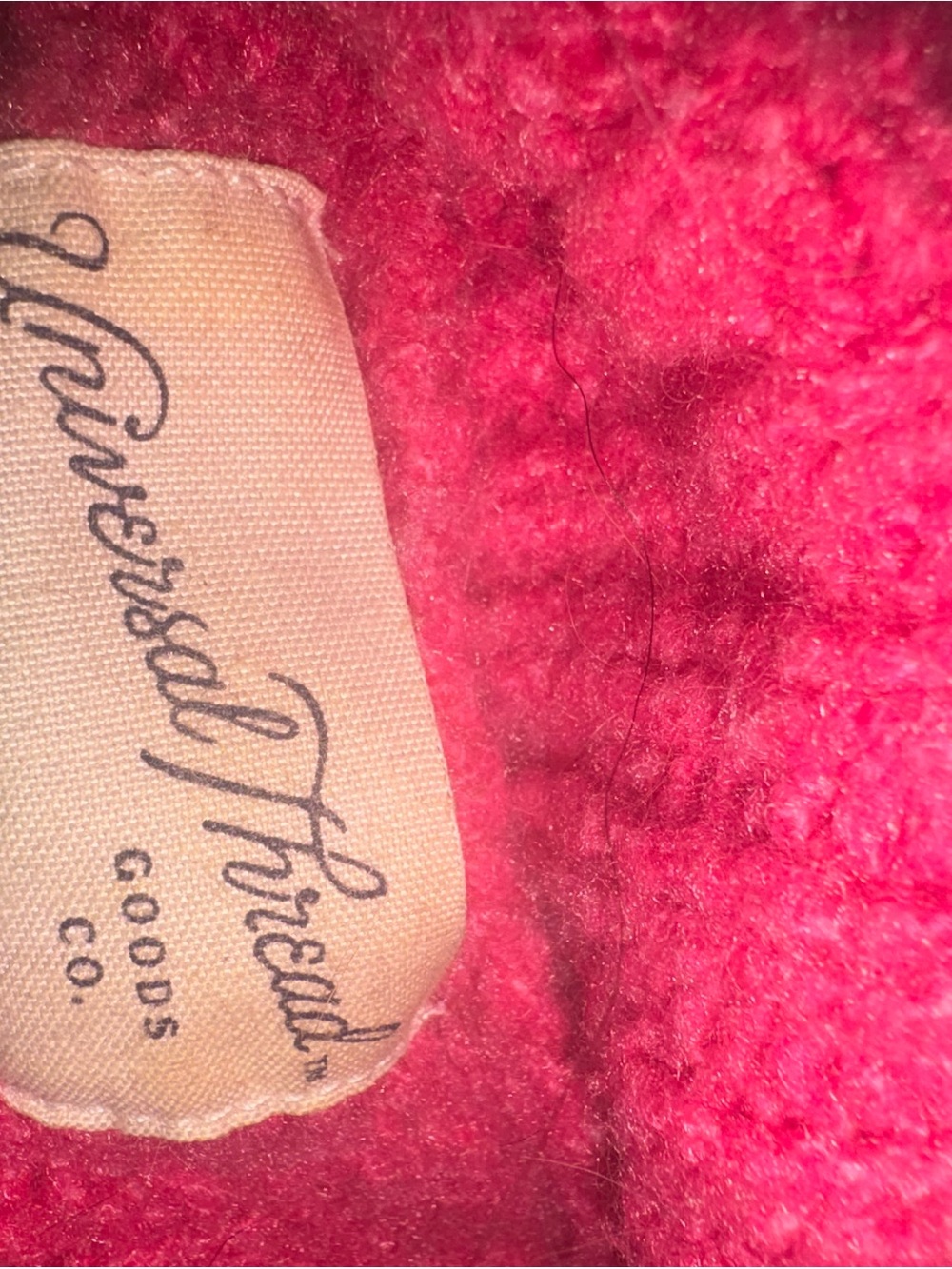 Universal Thread Rose Pink Ribbed Turtleneck Sweater - Picture 3 of 3